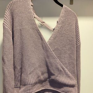 Lavender sweater